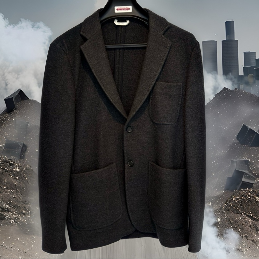 Billy Reid simple, chic, charcoal blazer - worn once only for a film shoot